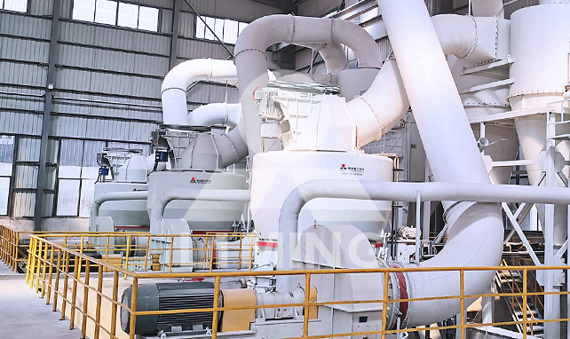 Usine de traitement de carbonate de calcium lourd