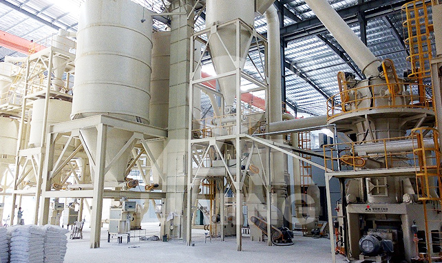 Ligne de production de carbonate de calcium (800 mailles) à partir de calcite