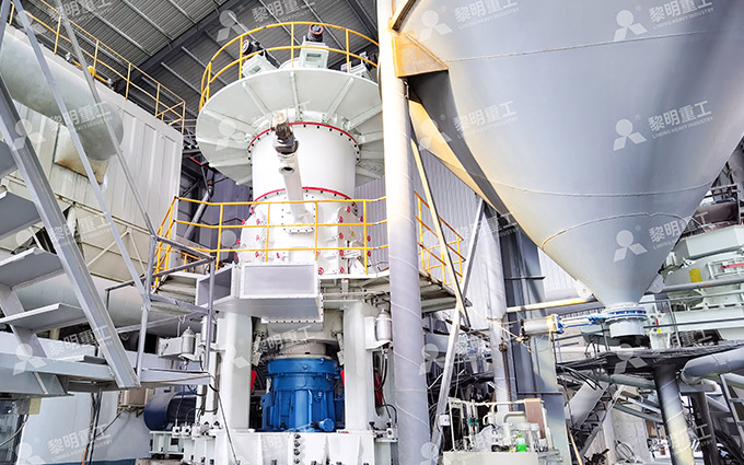 Projet de production de carbonate de calcium ultrafin avec broyeur vertical LUM
