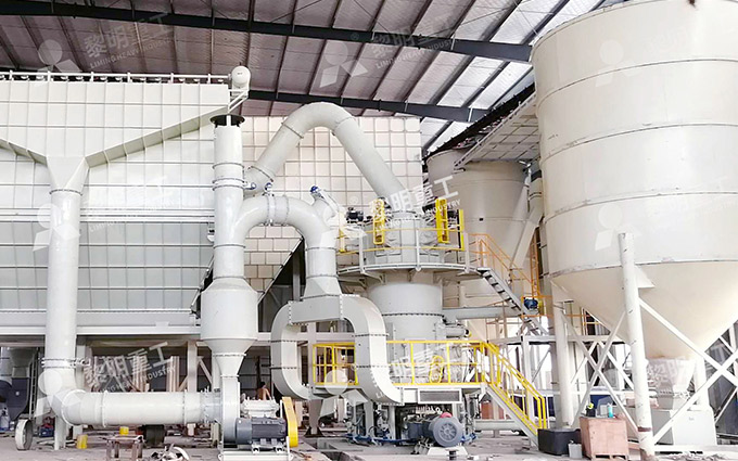 Projet de ligne de production de broyage de carbonate de calcium