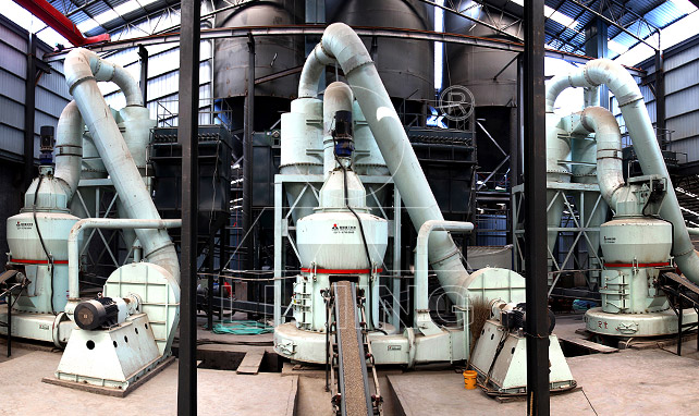 Ligne de production de poudre de calcaire